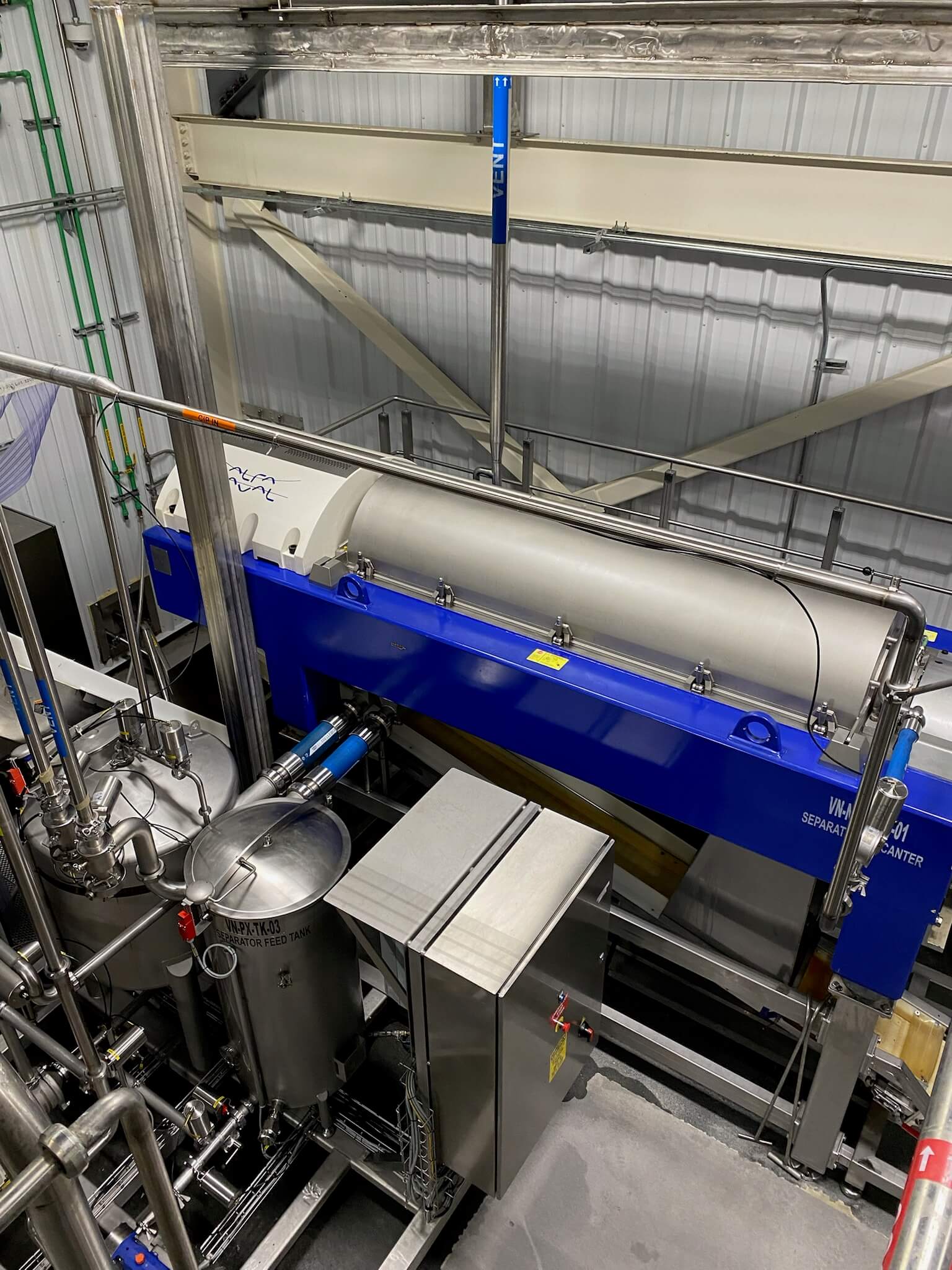 Alfa Laval NX438 Decanter and AFPX810 High Speed Separator Alfa Marine & Protein